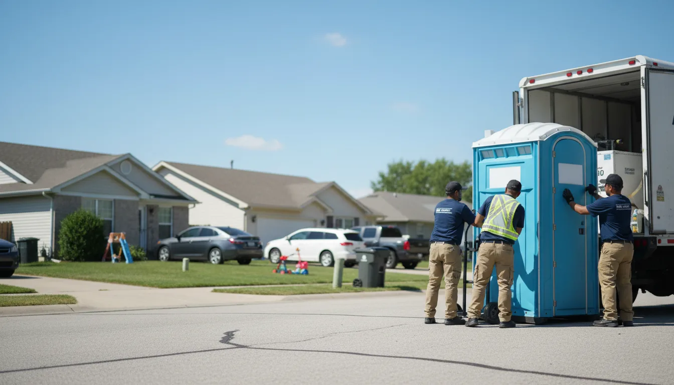Standard Porta Potty Rentals in Mokena, IL near me